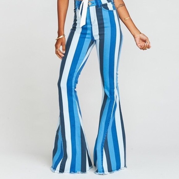 Show Me Your MuMu Denim - Show Me Your Mumu Berkeley zip up bells in indigo